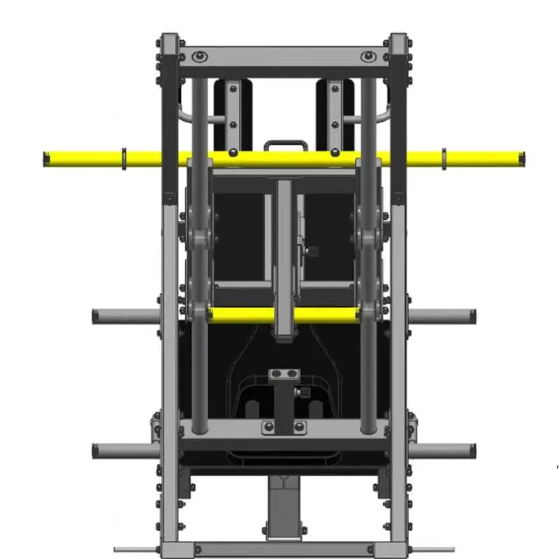 Home Gym With Leg Press - l Sprzęt do treningu siłowego w