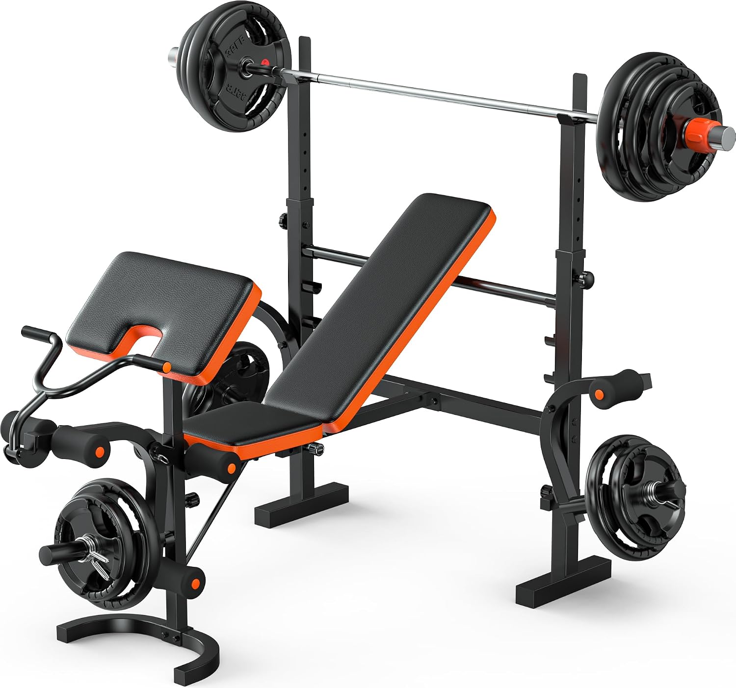Home Gym With Leg Press - Ławka do ćwiczeń o nośności 770