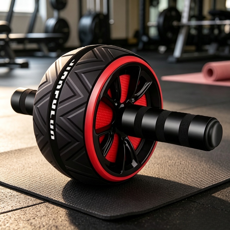 Home Gym Ideas - Antypoślizgowe kółko do ćwiczeń mięśni brzucha,
