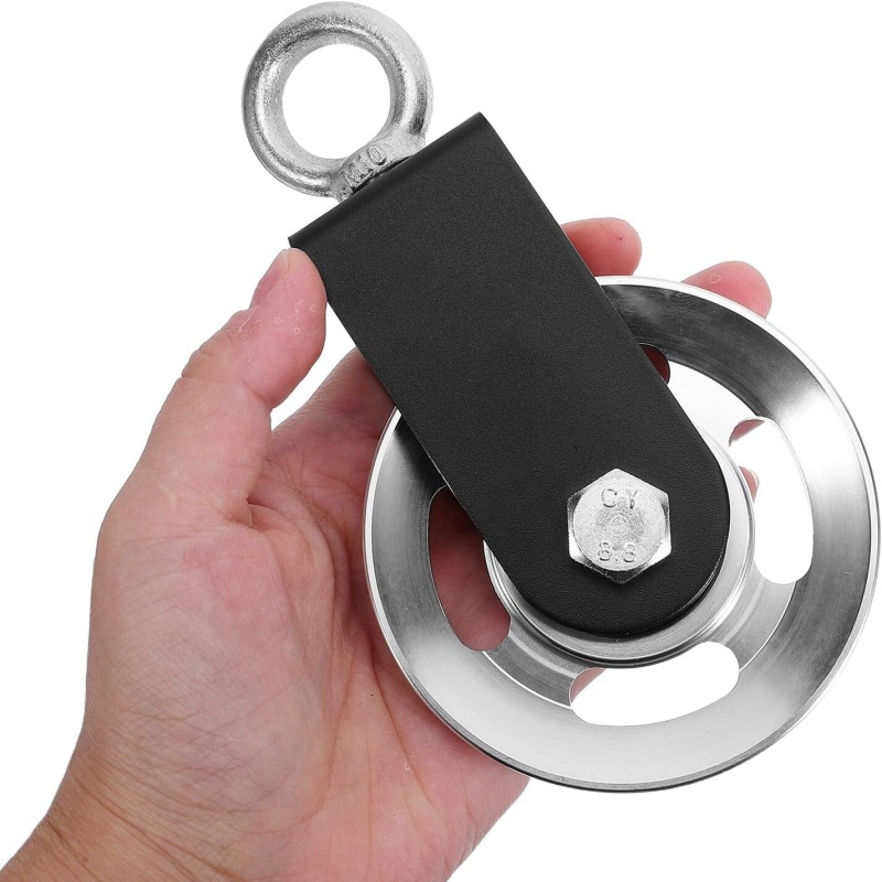 Home Gym Diy Pulley System - 1 szt. Aluminiowa rolka do lin,