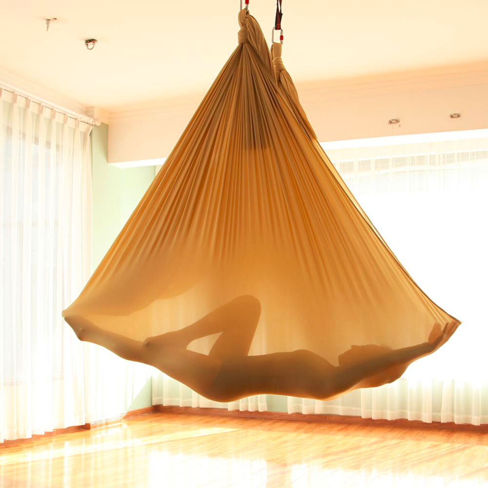 Yoga Trapeze Swing - 5*2,8 m Fitness joga rozciągliwy jedwab