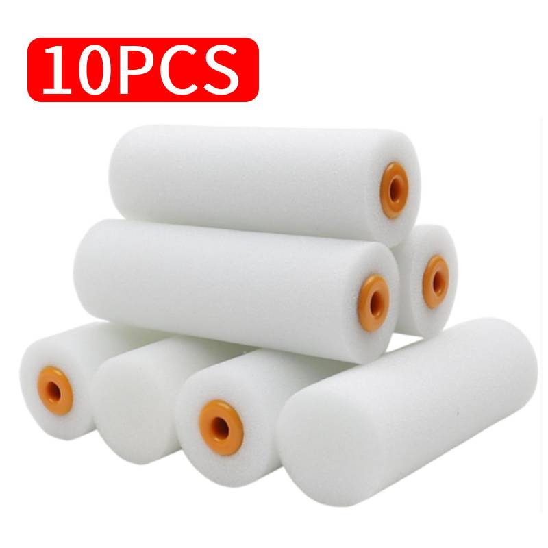 Foam Roller High Density - Wałek malarski z pianki, 10 sztuk,