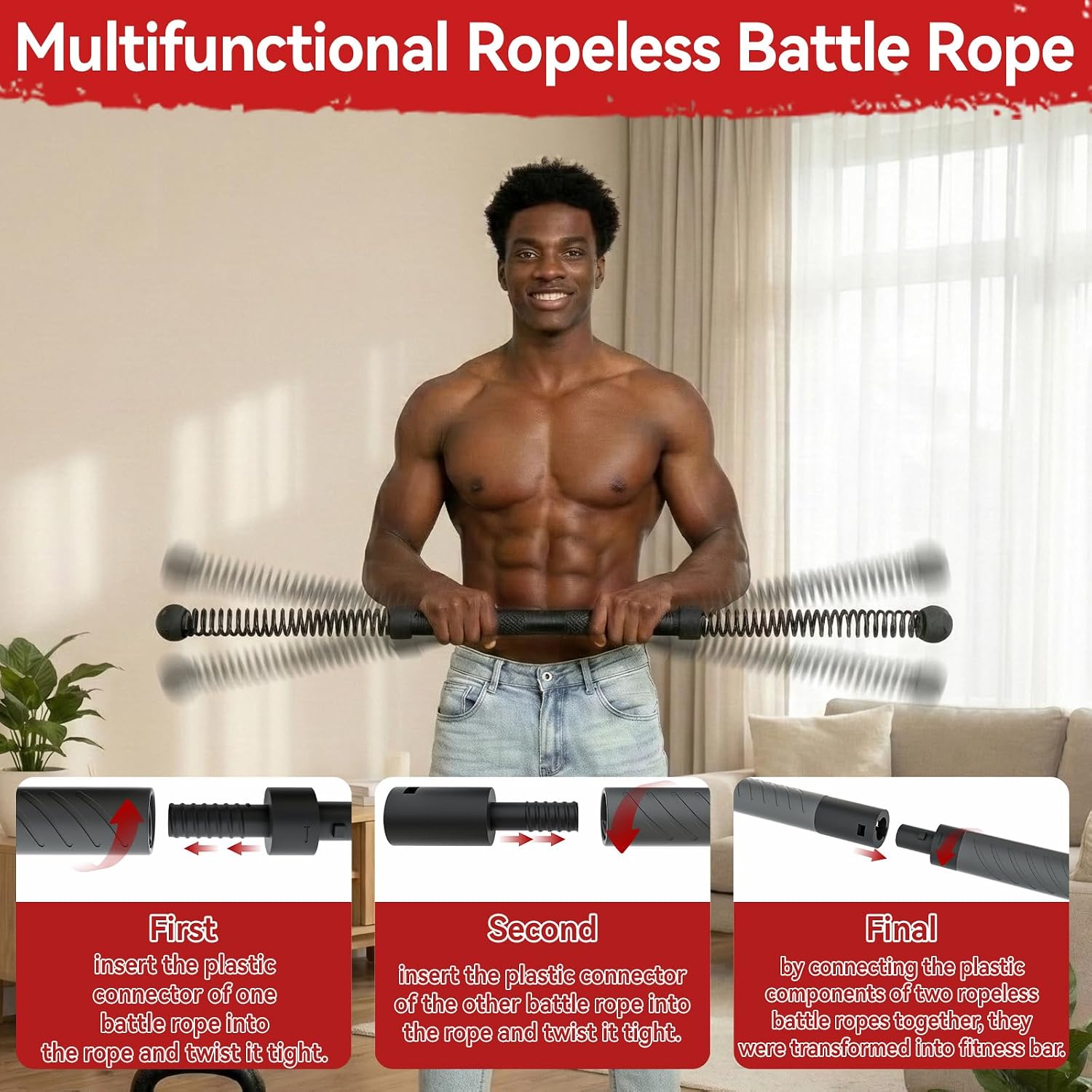 Home Gym Trainer - Ulepszony bezprzewodowy sprzęt do ćwiczeń 2