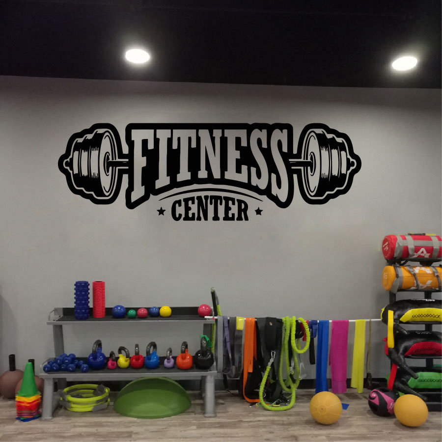 Home Gym Multi Station - Gym winylowa naklejka ścienna klub fitness