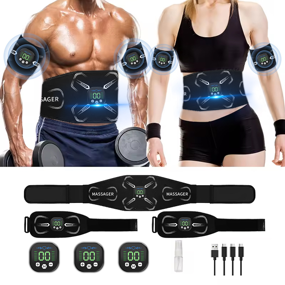Home Gym Ideas - Stymulator mięśni EMS, trener mięśni brzucha,