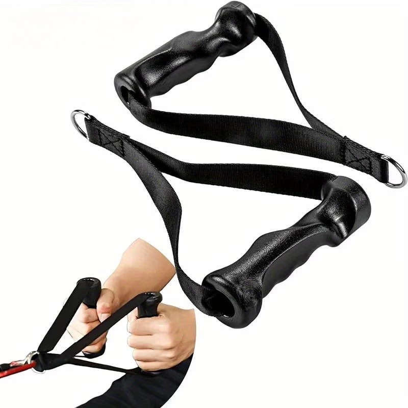 Cable Pulley System - 1 Para Ergonomicznych Uchwytów do Ćwiczeń