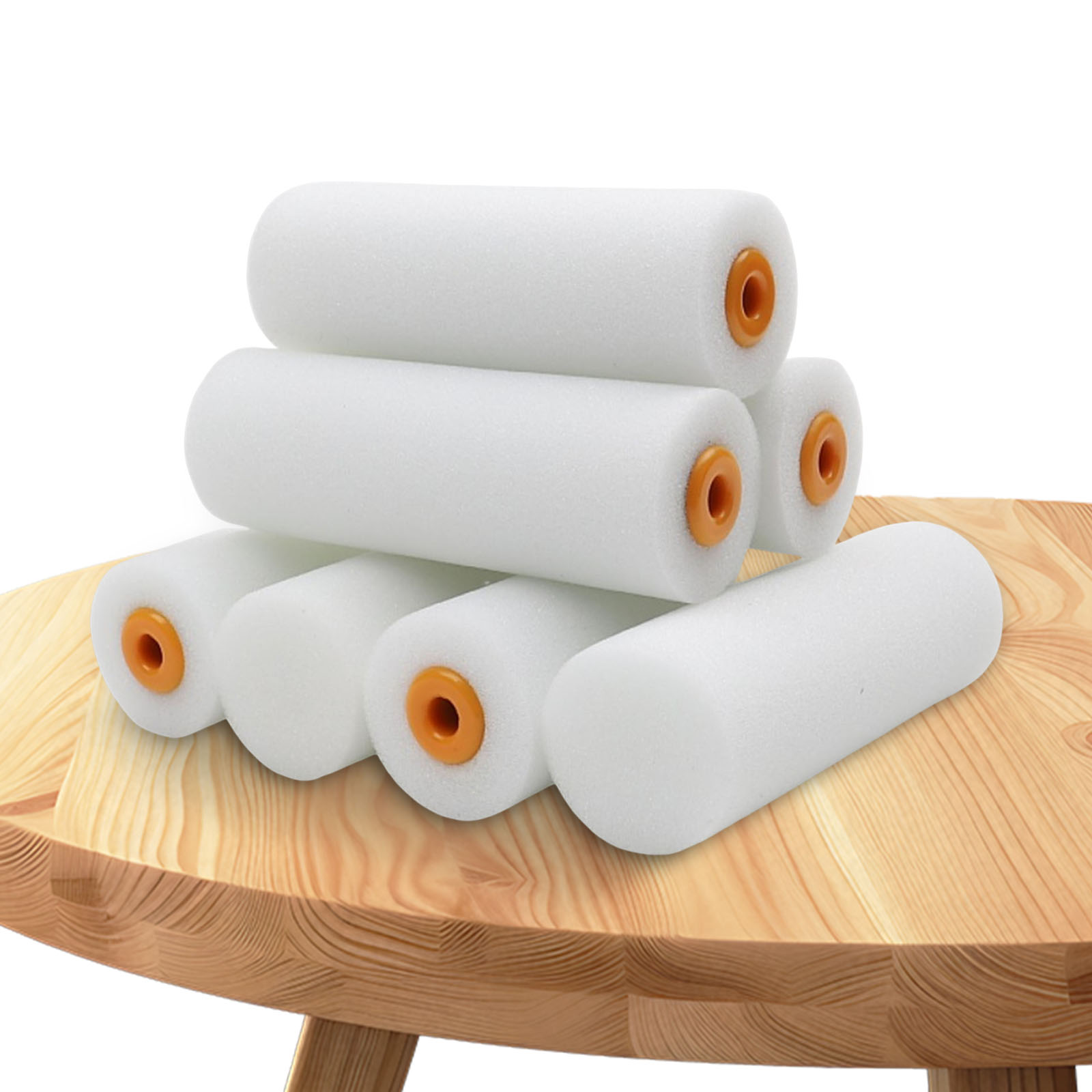 Foam Roller High Density - 10 sztuk piankowych wałków malarskich 10