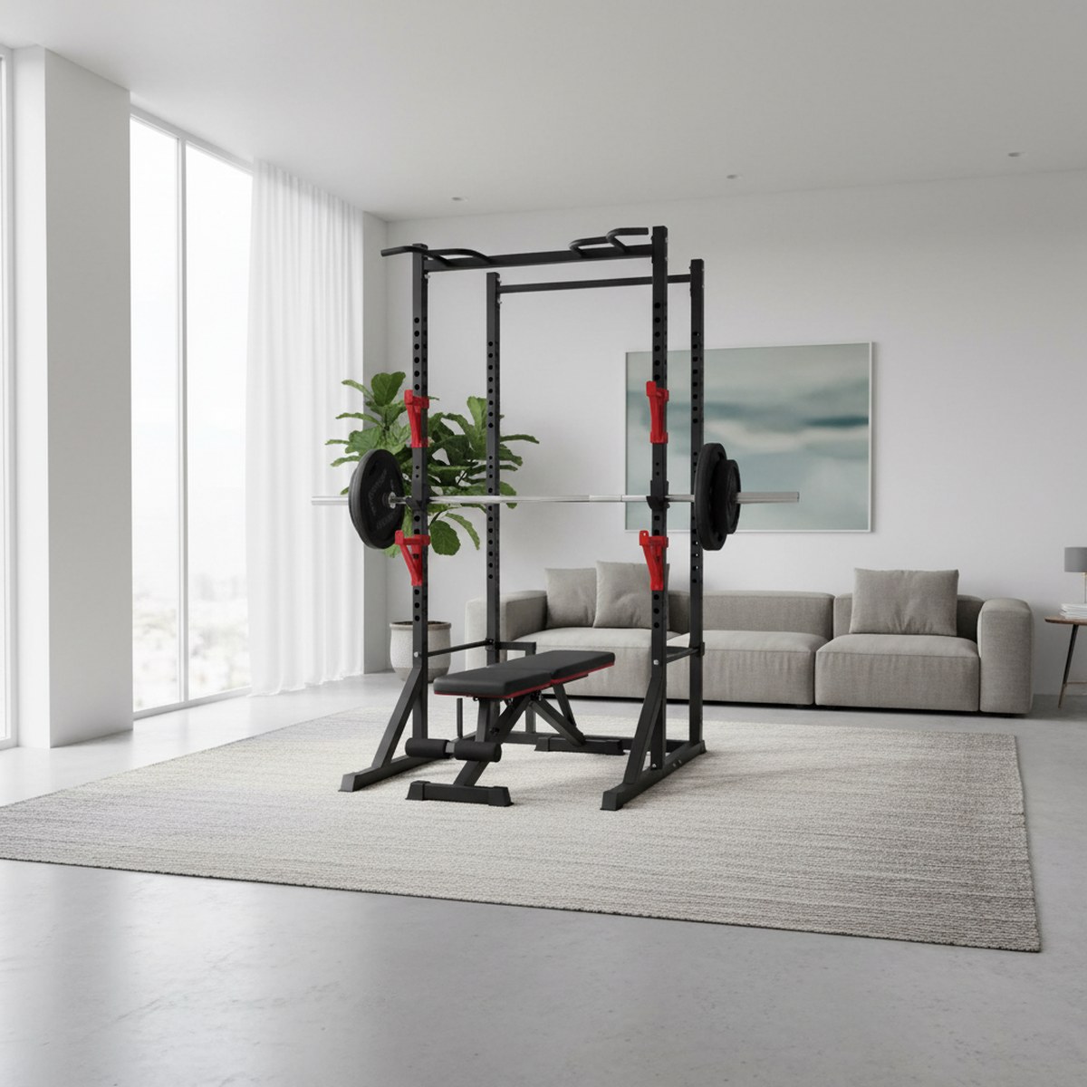 Regulowany stojak do ćwiczeń z – Home Gym Equipment recenzja i cena