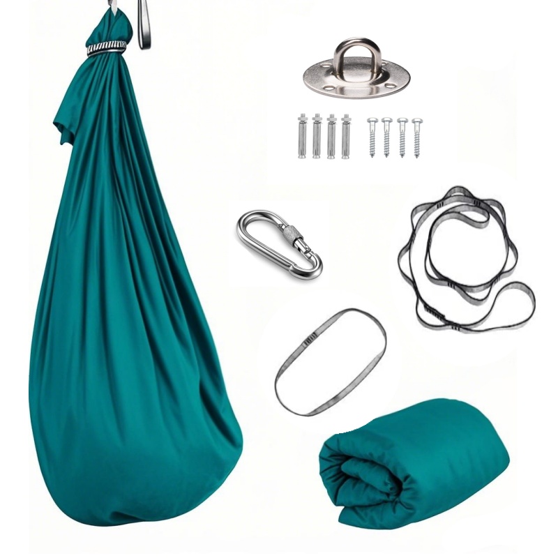 Hamak elastyczny 1.5*2.8m do u – Yoga Trapeze Swing recenzja i cena