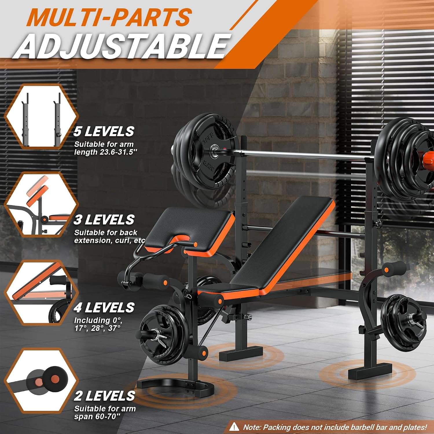 Ławka do ćwiczeń o nośności 77 – Home Gym With Leg Press recenzja i cena