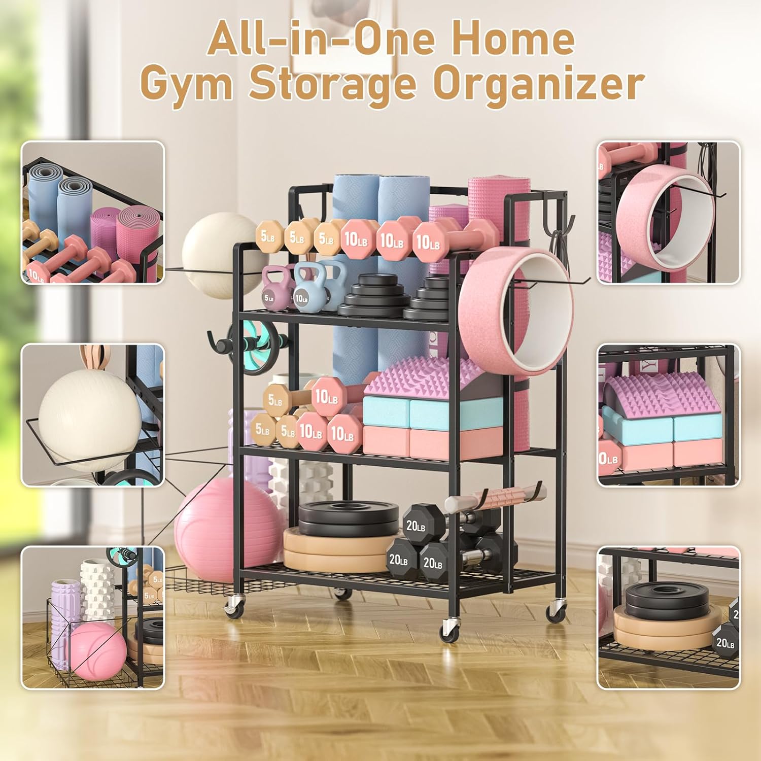 Przechowywanie sprzętu do domo – Home Gym Equipment recenzja i cena