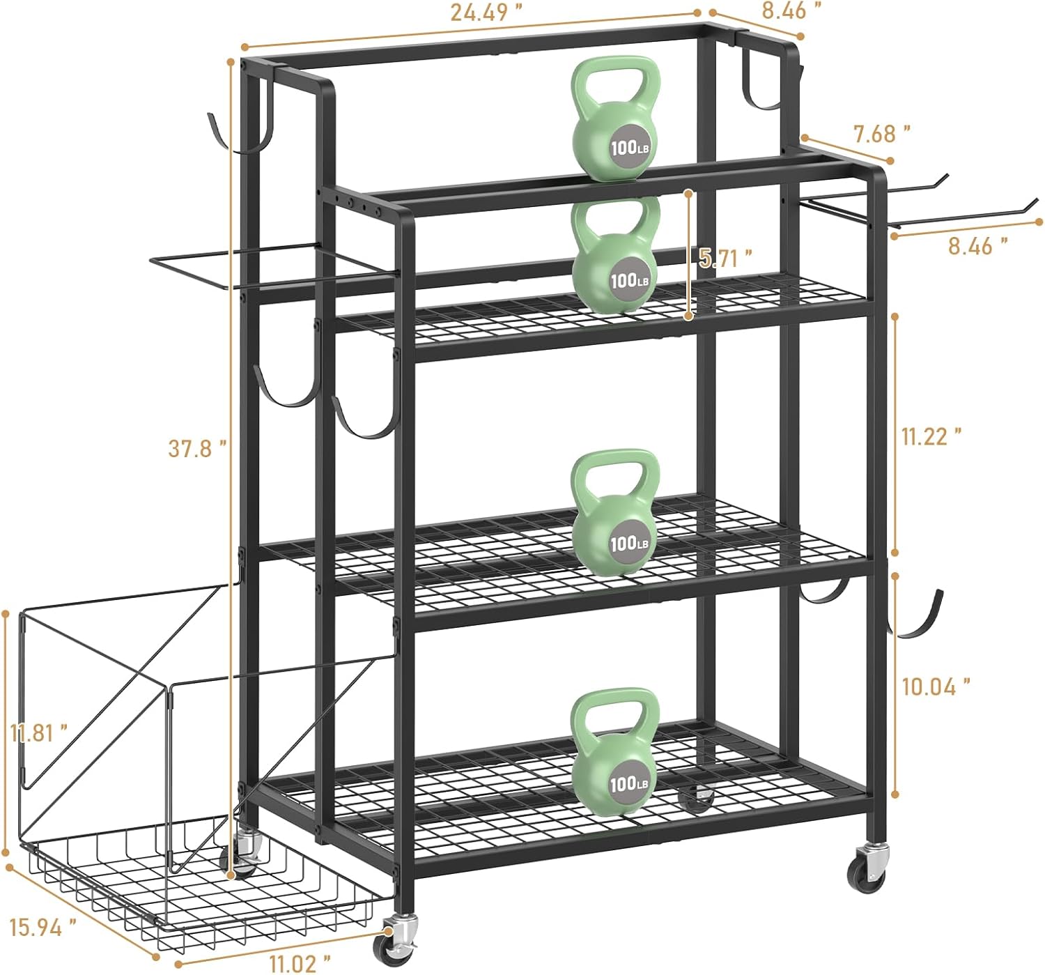 Przechowywanie sprzętu do domo – Home Gym Equipment recenzja i cena