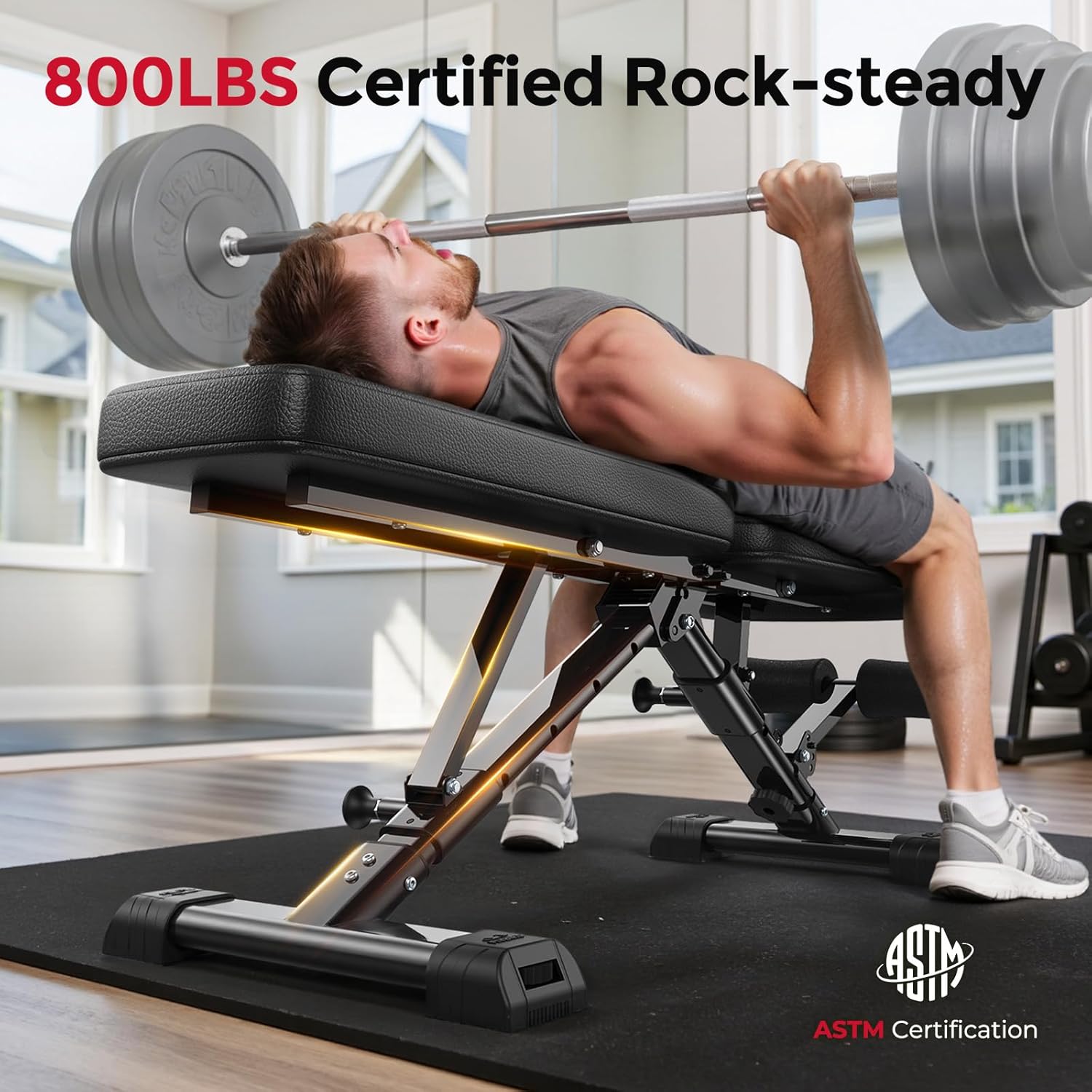 Regulowana ławka do ćwiczeń w  – Home Gym Bench recenzja i cena