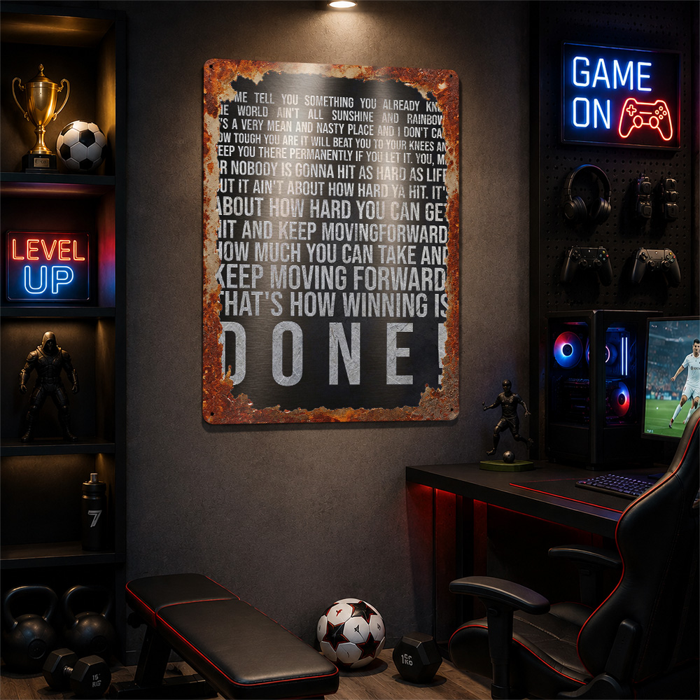 Jak wygrać w konkursie? Plakat – Home Gym How To recenzja i cena