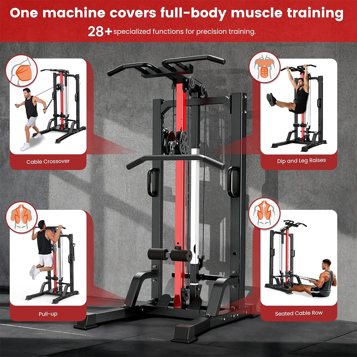 Pooboo Home Gym Machine - Syst – Home Gym Machine recenzja i cena