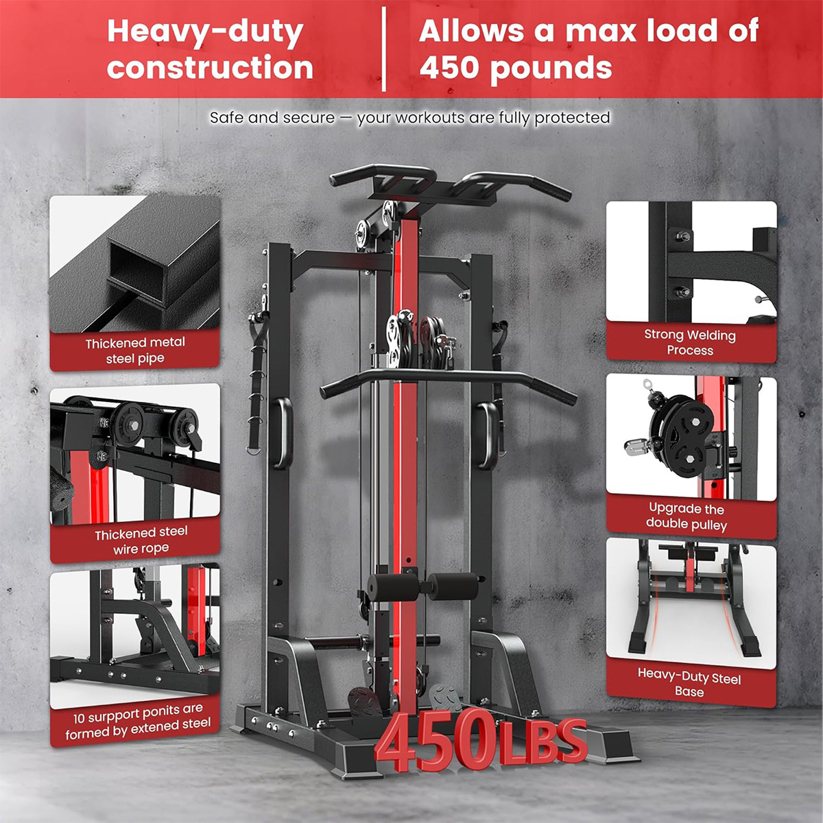 Pooboo Home Gym Machine - Syst – Home Gym Machine recenzja i cena