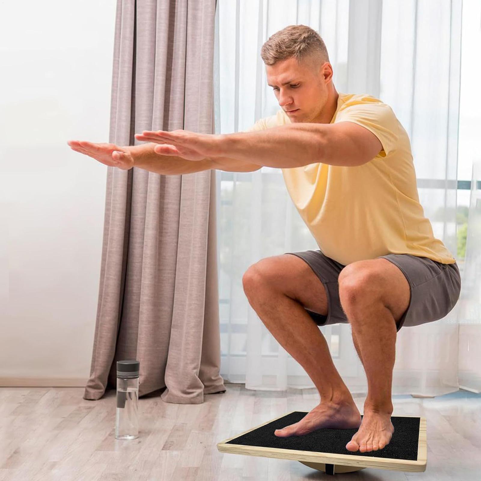 Drewniana deska do ćwiczeń, an – Wobble Board Balance recenzja i cena