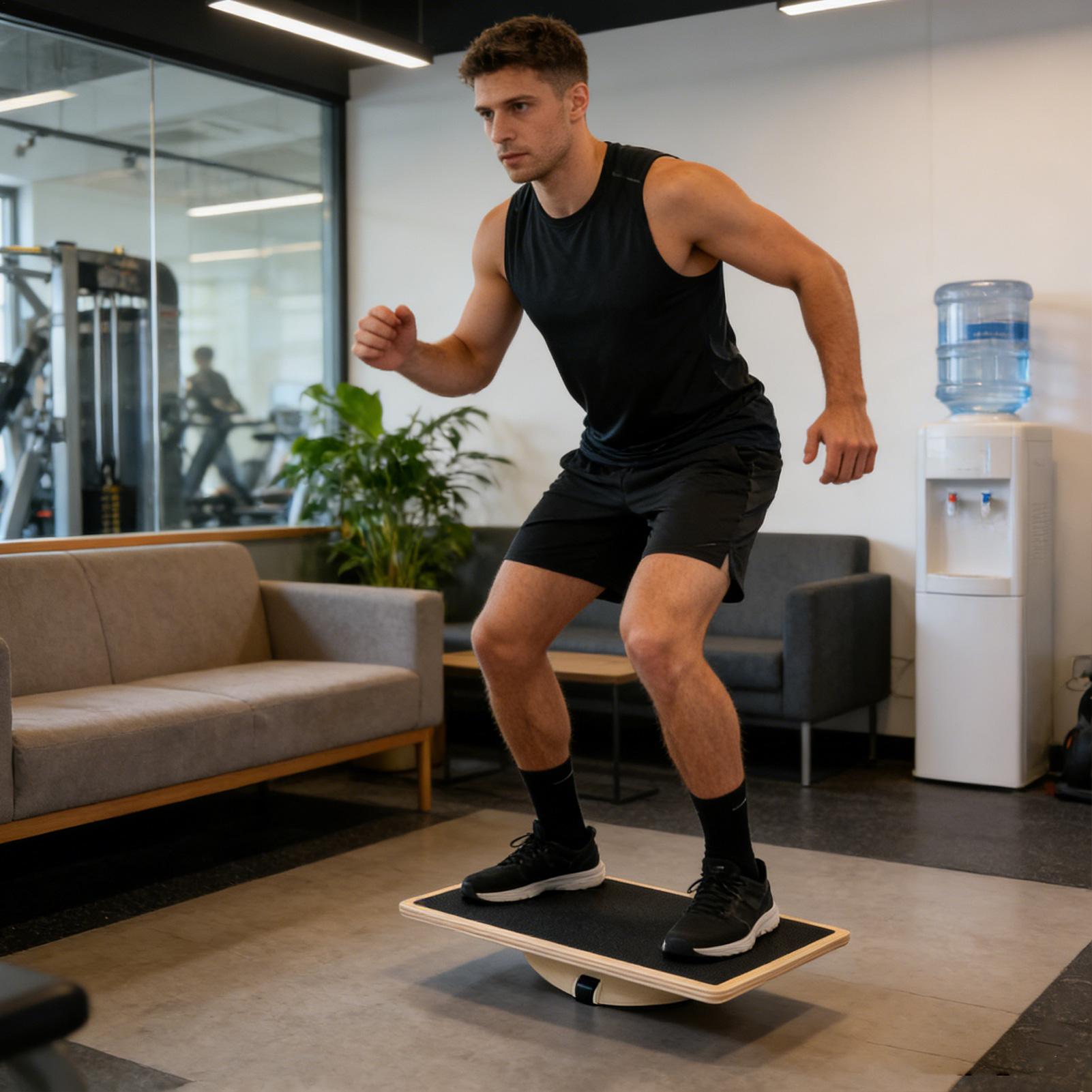 Drewniana deska do ćwiczeń, an – Wobble Board Balance recenzja i cena