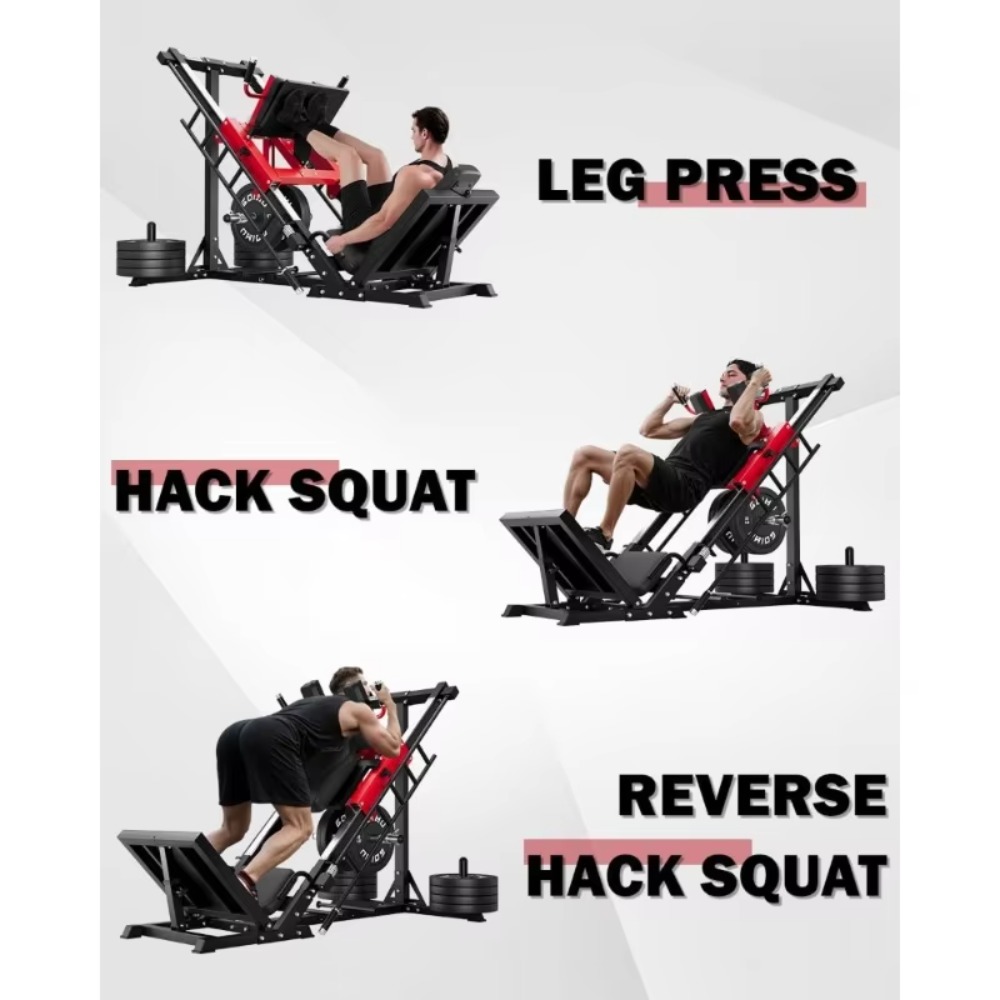 Maszyna 3w1 do leg pressu, hac – Home Gym Quad Machine recenzja i cena
