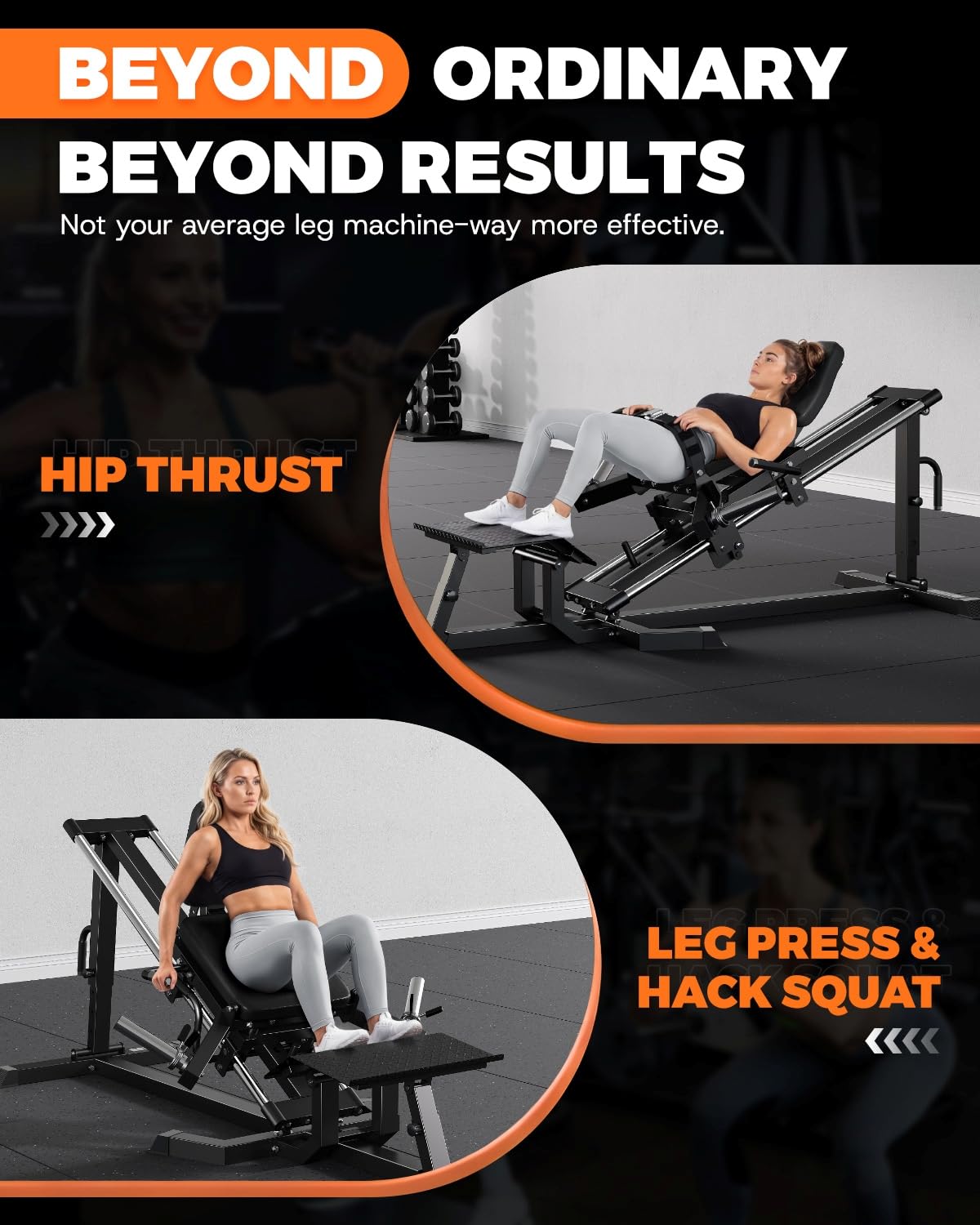 LH01 Kombinacja maszyny do leg – Home Gym With Leg Press recenzja i cena