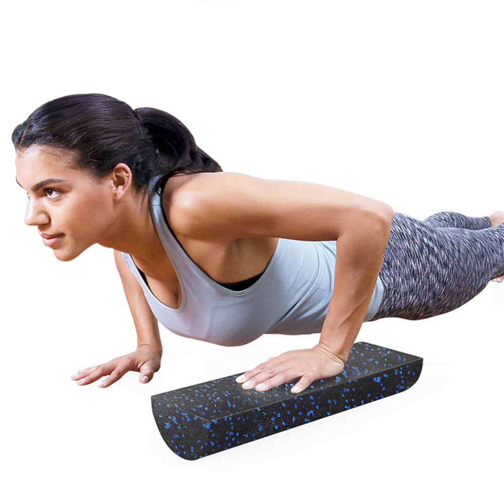 Półokrągły wałek do jogi, kolu – Foam Roller High Density recenzja i cena