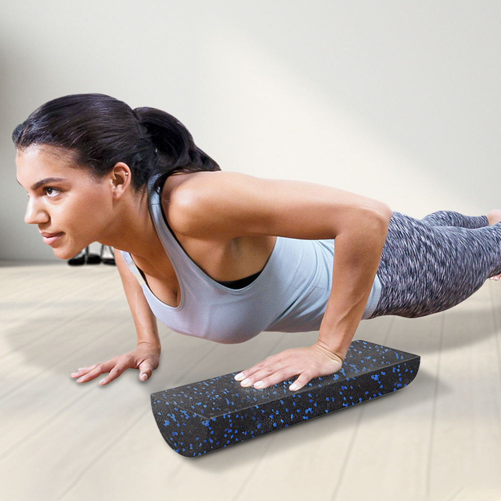 Półokrągły wałek do jogi, kolu – Foam Roller High Density recenzja i cena