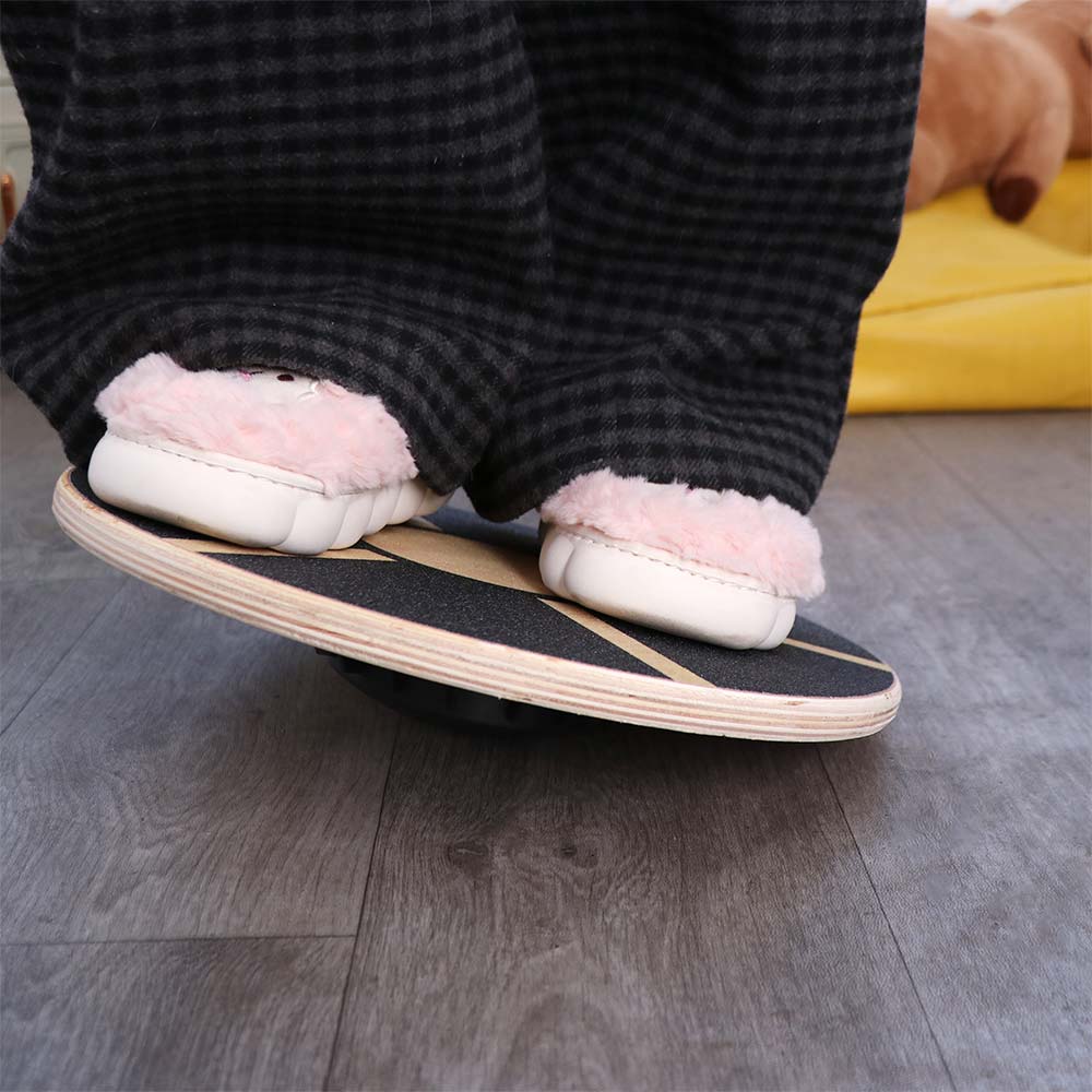 Drewniana okrągła deska do tre – Wobble Board Balance recenzja i cena