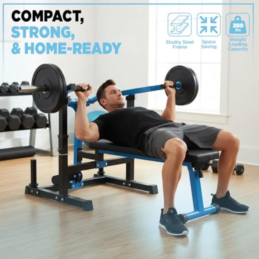 Maszyna do ćwiczeń siłowych w  – Home Gym With Leg Press recenzja i cena