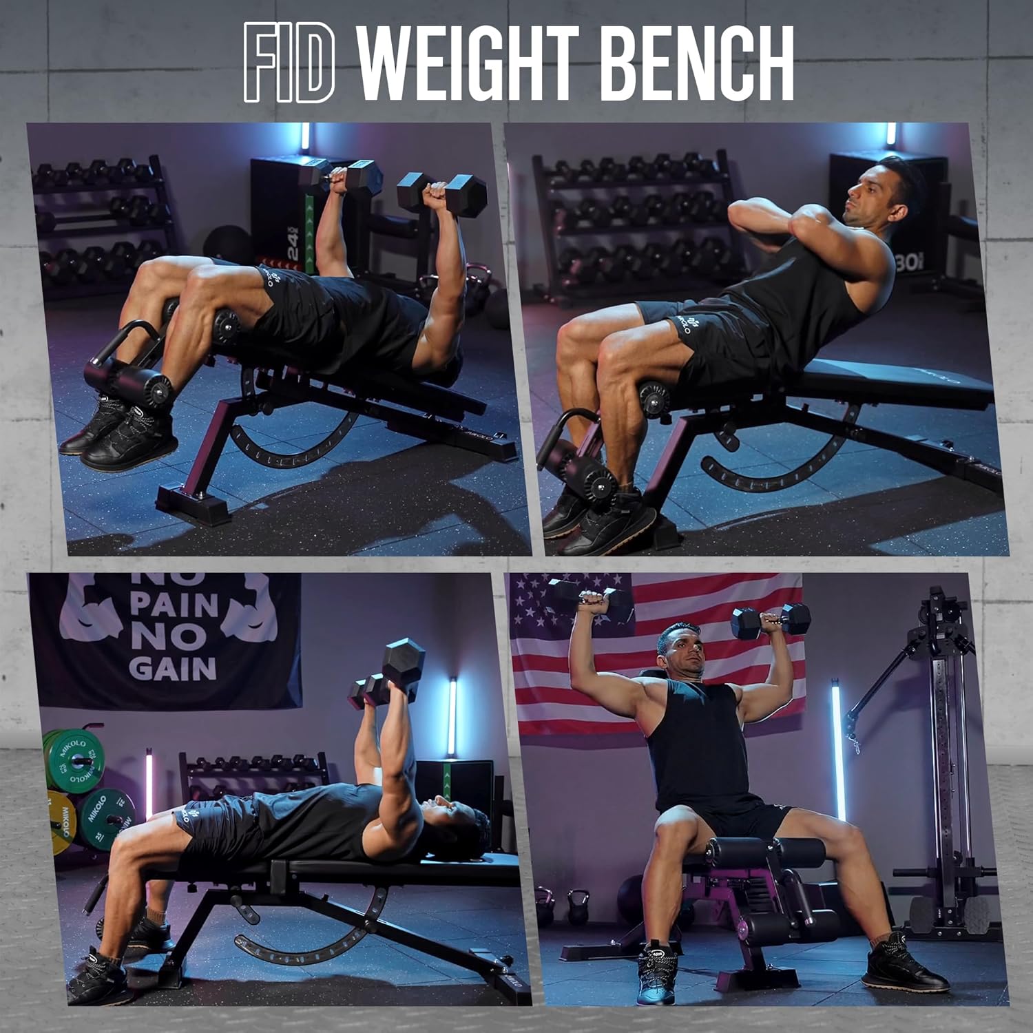 Ławka do ćwiczeń w domu - stal – Home Gym Bench recenzja i cena