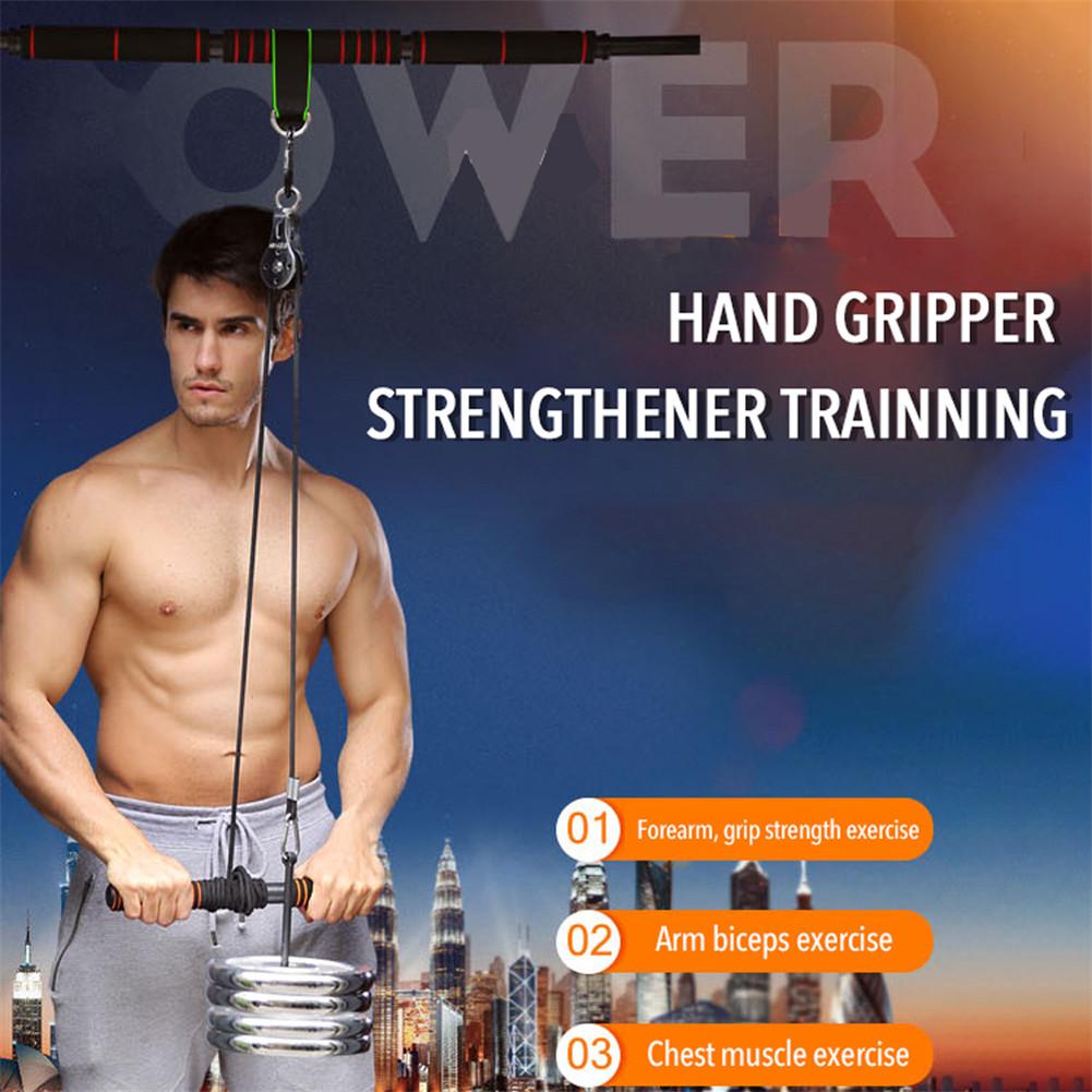 Fitness krążek System kabli DI – Home Gym Diy Pulley System recenzja i cena