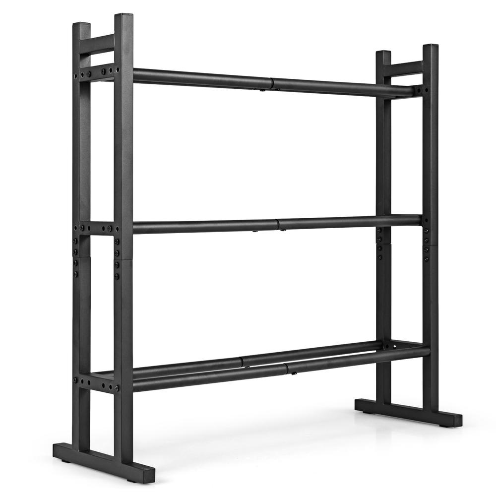 Wytrzymały 3-poziomowy stojak  – Home Gym Equipment recenzja i cena