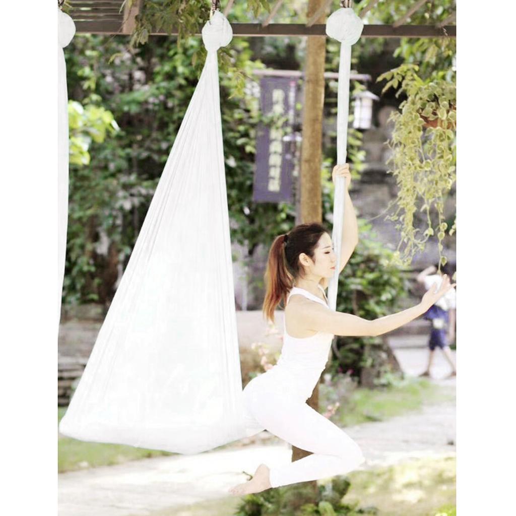 Hamak do aerial jogi z nylonu, – Yoga Trapeze Swing recenzja i cena