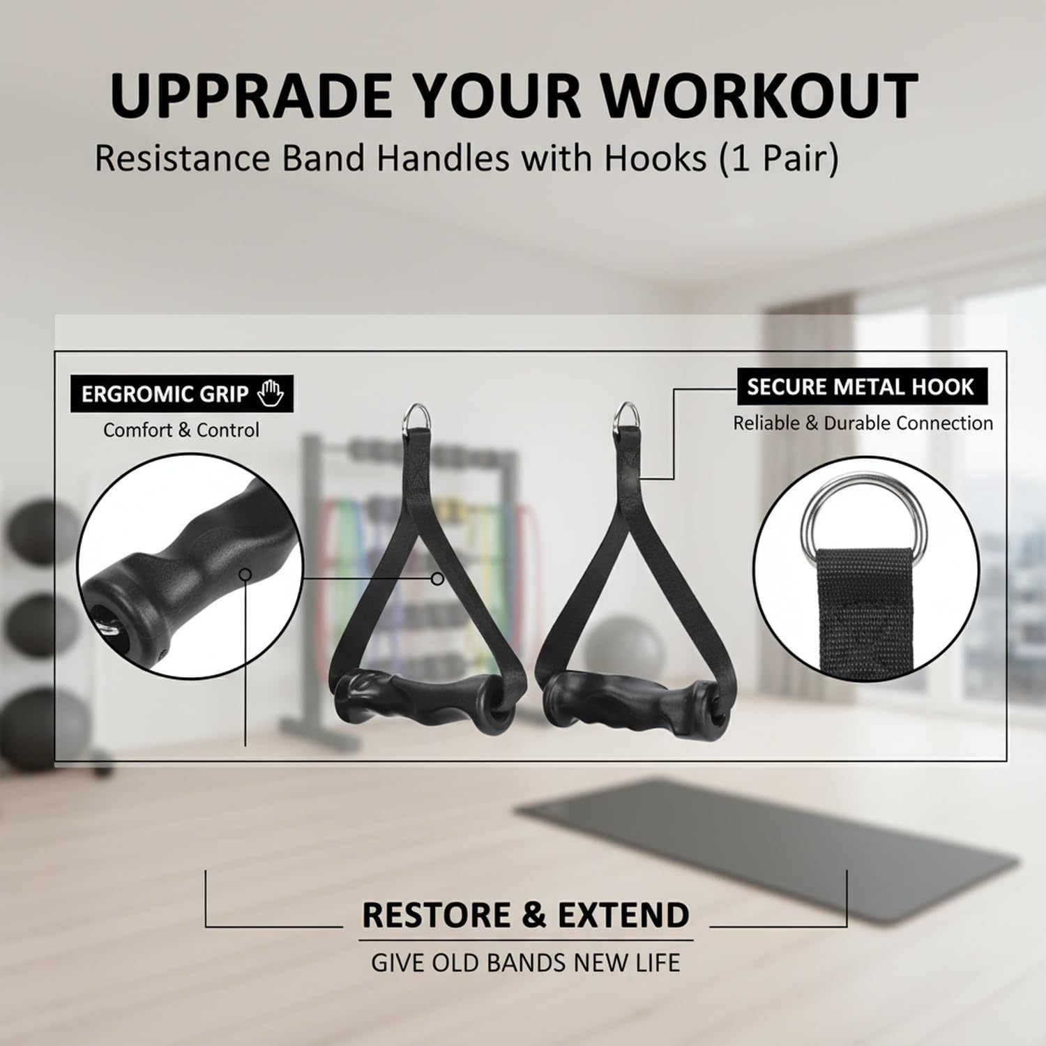 1 Para Ergonomicznych Uchwytów – Cable Pulley System recenzja i cena