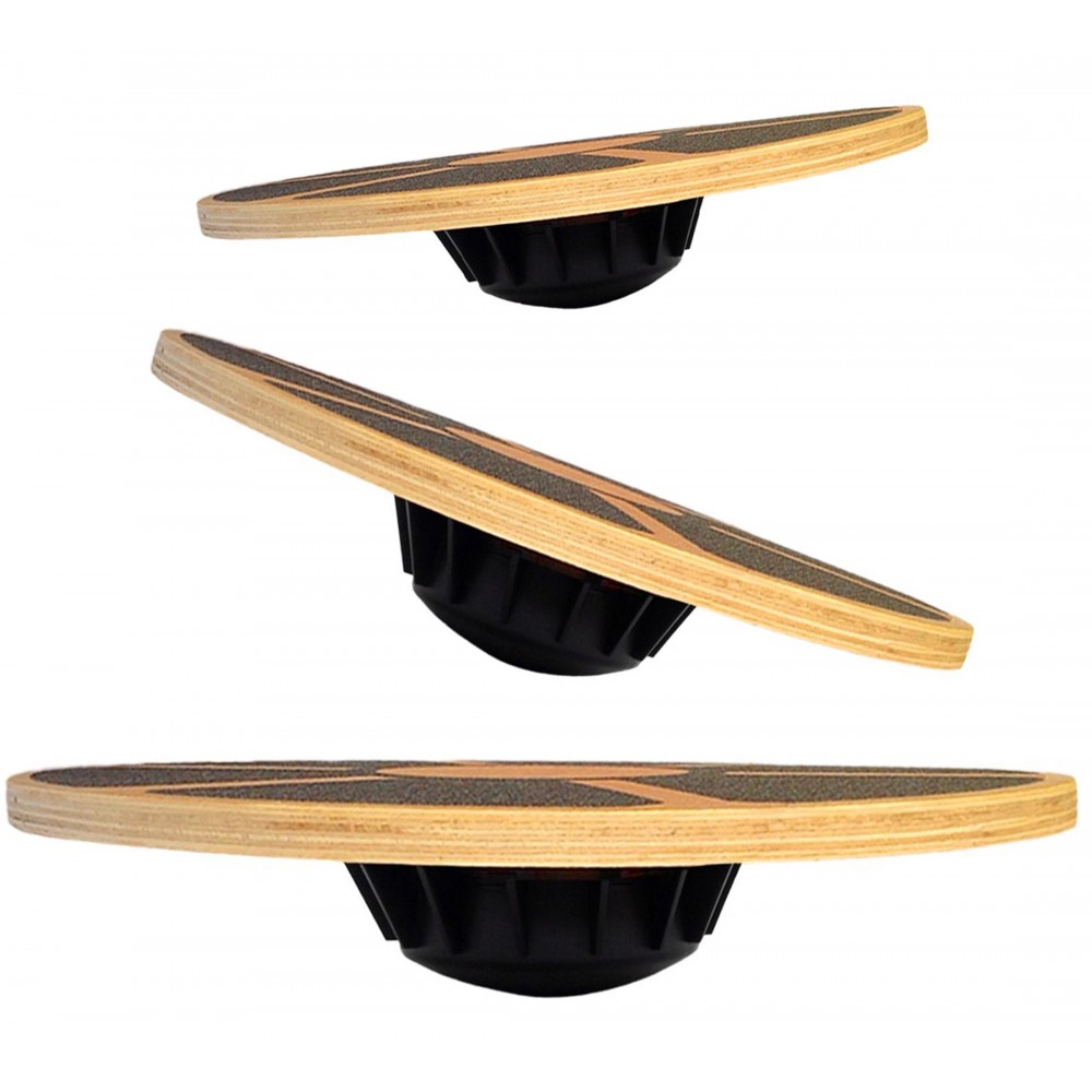Antypoślizgowa drewniana deska – Wobble Board Balance recenzja i cena